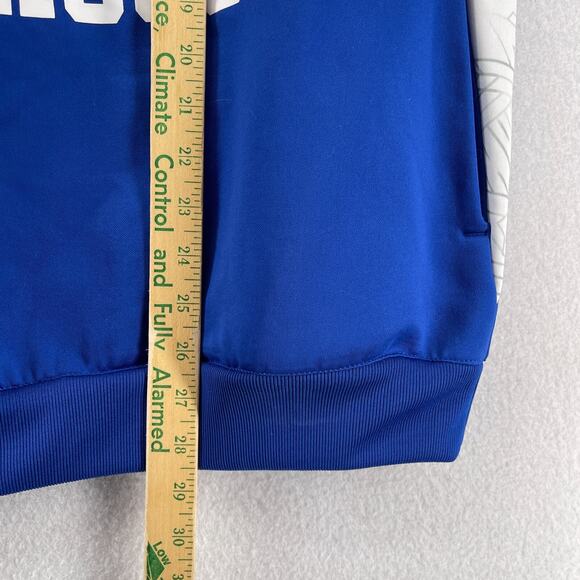 DUKE UNIVERSITY Sweatshirt Adult M LACROSSE BLUE DEVILS Fleece Hooded 1/4 Zip - Picture 11 of 12